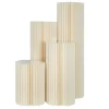 Decostar™ Accordion Cylinder Cardboard Display Stands 4pc/set
