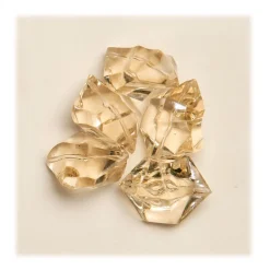 Decostar™ Acrylic Crystal Ice Décor Champagne - 12 Bags