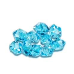 Decostar™ Acrylic Crystal Ice Décor Turquoise - 12 Bags