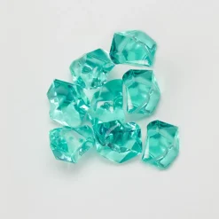 Decostar™ Acrylic Crystal Ice Décor Aqua - 12 Bags