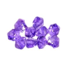 Decostar™ Acrylic Crystal Ice Décor Purple - 12 Bags