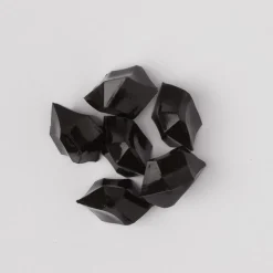 Decostar™ Acrylic Crystal Ice Décor Black - 12 Bags
