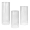 Decostar™ Acrylic Cylinder Pedestal Set 3pc/set