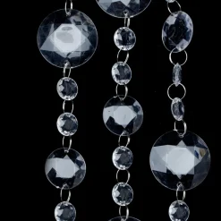Decostar™ Acrylic Round Garland, Small and Large Beads