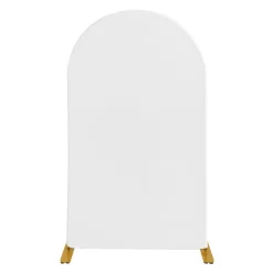 Decostar™ Arch Backdrop Spandex Cover 36" x 60" - White