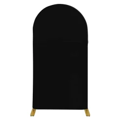 Decostar™ Arch Backdrop Spandex Cover 36" x 72" - Black
