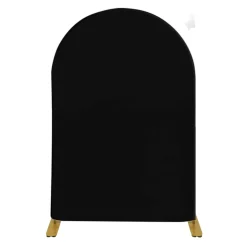 Decostar™ Arch Backdrop Spandex Cover 60" x 90" - Black