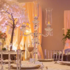 Decostar™ 3 Arm Crystal Candelabra 31