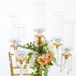 Decostar™ 5 Arm Crystal Candelabra 39