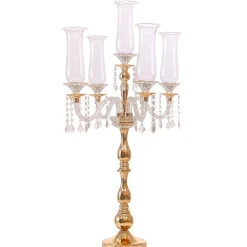 Decostar™ 5 Arm Crystal Candelabra 39