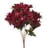 Decostar™ Artificial African Daisies Sunflower 18" - Burgundy