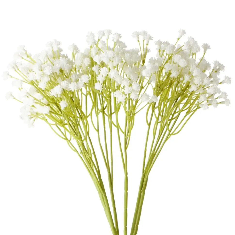 Decostar™ Artificial Baby Breath Flower Bunch White