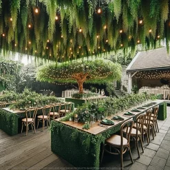 Decostar™ Artificial Boxwood Leaves Mat - 28" x 21"
