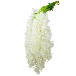 Decostar™ Artificial Cherry Blossom Branch 43" - White