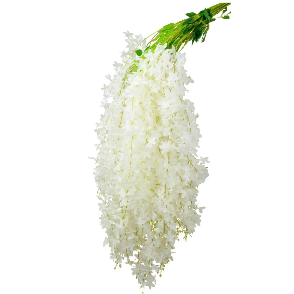 Decostar™ Artificial Cherry Blossom Branch 43" - White