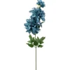 Decostar™ Artificial Dahlia Branch 30" - Dark Blue