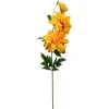 Decostar™ Artificial Dahlia Branch 30" - Orange