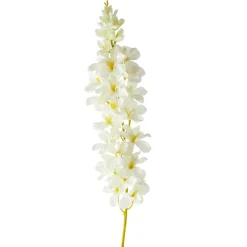 Decostar™ Artificial Delphnium Flower Bunch White