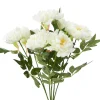 Decostar™ Artificial Deluxe Peony Bush 20" Cream