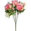 Decostar™ Artificial Deluxe Rose Bouquet - Pink