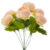 Decostar™ Artificial English Rose Bunch 18½" Blush