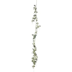 Decostar™ Artificial Eucalyptus Garland 72" - Frost Green