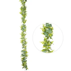 Decostar™ Artificial Eucalyptus Pulverulenta and Polyanthemos Garland