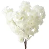 Decostar™ Artificial Flower w/ Greenery Stem Ivory