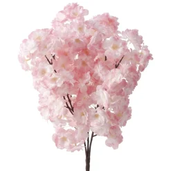 Decostar™ Artificial Flower w/ Greenery Stem Blush