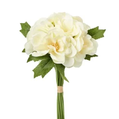 Decostar™ Artificial Gardenia jasminoides Flower Bouquet Ivory