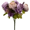 Decostar™ Artificial 13 Head Peony Bush 25" - Multicolor