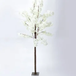 Decostar™ Artificial Hydrangea Tree - 69" - White