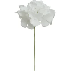 Decostar™ Artificial Hydrangea 10 Heads and Stems - White