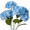 Decostar™ Artificial Hydrangea Bouquet 22½" Blue