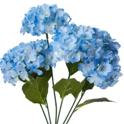 Decostar™ Artificial Hydrangea Bouquet 22½" Blue