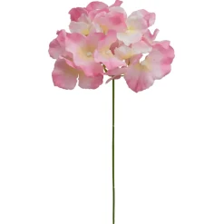 Decostar™ Artificial Hydrangea 10 Heads and Stems - Pink