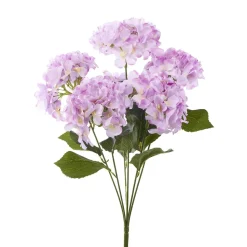 Decostar™ Artificial Hydrangea Bouquet 22½" Lavender