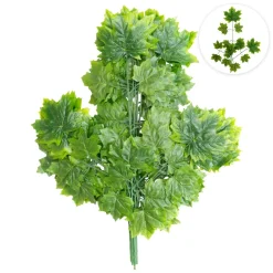 Decostar™ Artificial Maple Leaf Branch 26" - Green