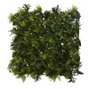 Decostar™ Artificial Mixed Greenery Mat 18" x 18" - Dark Green