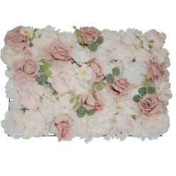 Decostar™ Artificial Mixed Rose Hydrangea Flower Mat