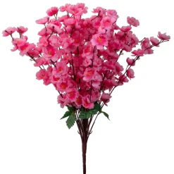 Decostar™ Artificial Peach Blossom Branch 24" - Pink