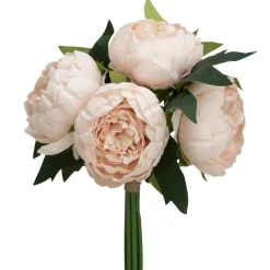Decostar™ Artificial Peony Bouquet 10" - Blush