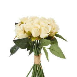 Decostar™ Artificial Rose Bud - 20 Individual Roses! - Ivory