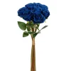 Decostar™ Artificial Rose Flower Bouquet - Royal Blue