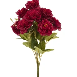 Decostar™ Artificial Rose "Peace" 18" Burgundy