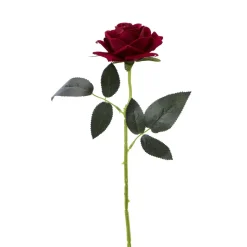 Decostar™ Artificial Single Rose 19½" - Red