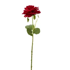 Decostar™ Artificial Single Rose 27" - Red
