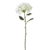 Decostar™ Artificial Single Stem Hydrangea Flower 43" - White