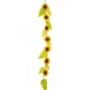 Decostar™ Artificial Sunflower Cane Garland 75"