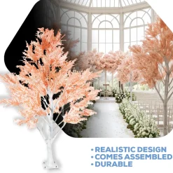Decostar™ Artificial Tree 9ft - Blush